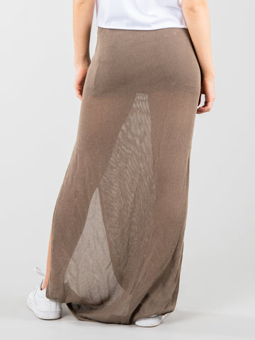 Mariah Maxi Crop Skirt - Army