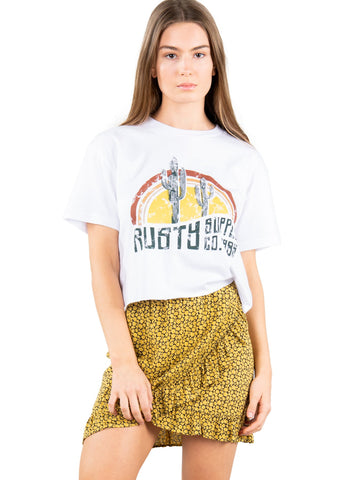 Goddess Mini Skirt - Mimosa Yellow
