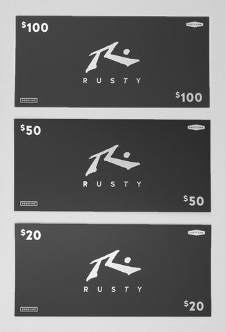 Rusty Gift Voucher