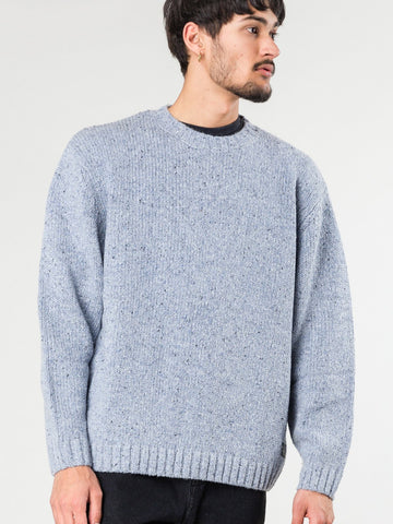 Agnus Crew Neck Knit Boys - Blue Fog