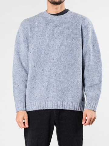 Agnus Crew Neck Knit Boys - Blue Fog