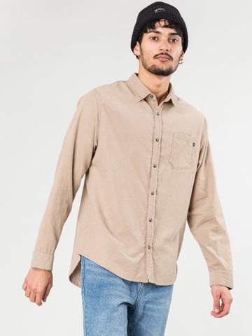 Strum Long Sleeve Shirt - Light Fennel