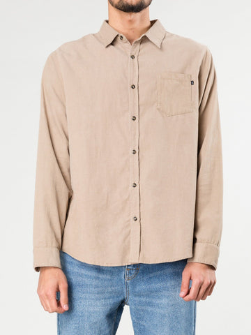 Strum Long Sleeve Shirt - Light Fennel
