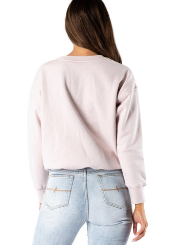 Rusty Essentials Crew Neck Fleece - Hushed Violet