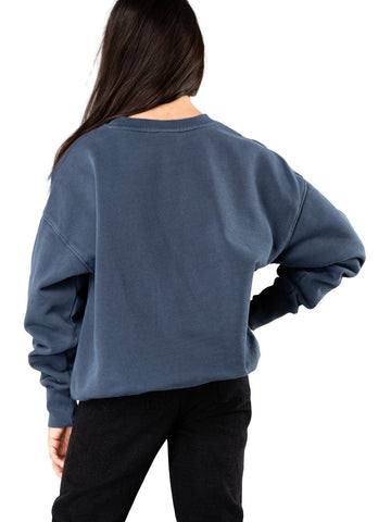 Sublime Crew Neck Fleece Girls - Blue Nights