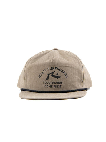Hard Luck Snapback Cap - Chestnut Brown