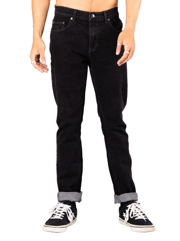 Indi Slim 5 Pocket Jean - Black