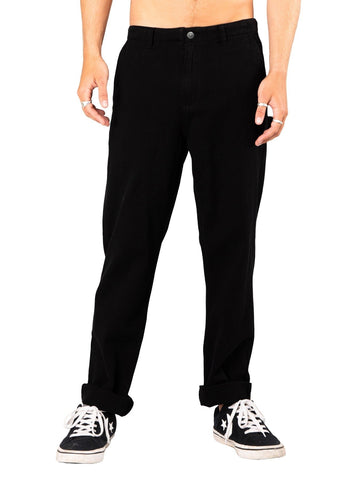 Charlie Worker Pant - Black