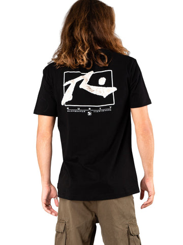 Bits Of Bob Short Sleeve Tee - Black