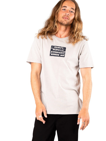 Bespoke Short Sleeve Tee - Opal Grey
