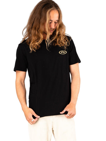 Wintry Short Sleeve Tee - Black