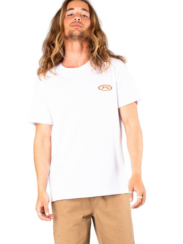 Wintry Short Sleeve Tee - White