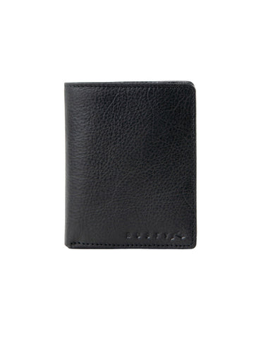 Blindside Leather Wallet - Black