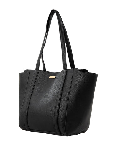 Azalea Tote Bag - Black