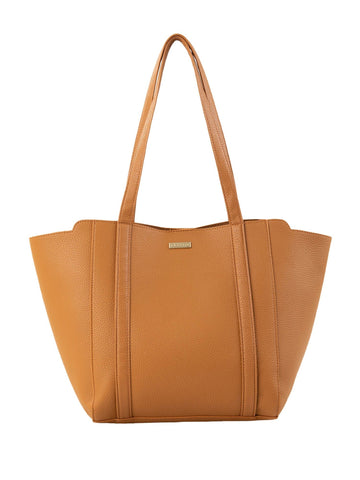 Azalea Tote Bag - Tan