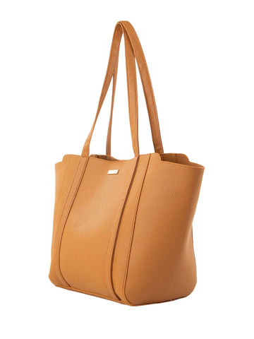 Azalea Tote Bag - Tan