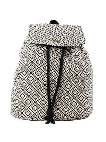 Imane Backpack - Black / White