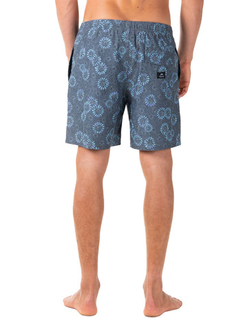 Spot The Dot Elastic Boardshort Boys - Dark Sapphire