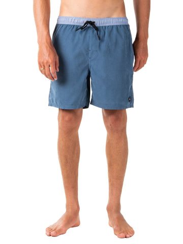 Dyno-Bot Elastic Boardshort - Blue Ashes