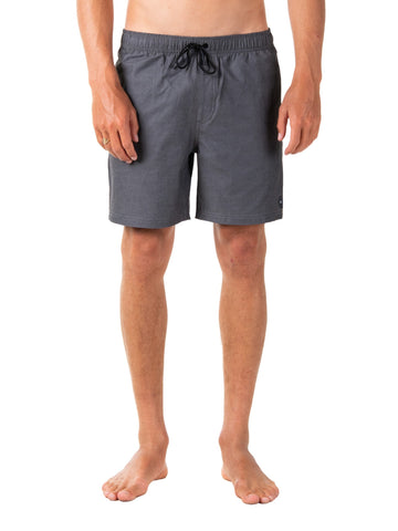 Sticky Tape Elastic Boardshort - Black