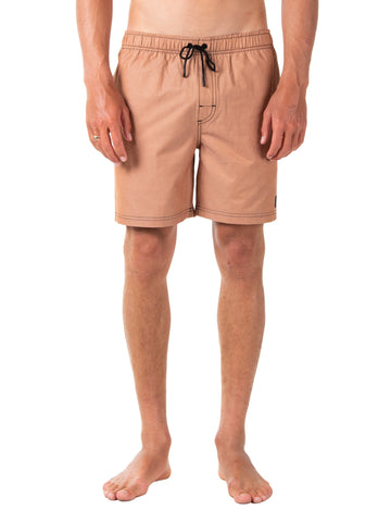 Sticky Tape Elastic Boardshort - Curry
