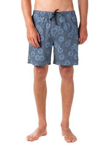 Spot The Dot Elastic Boardshort - Dark Sapphire