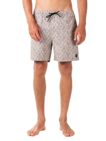 Hazey Elastic Boardshort - Humus