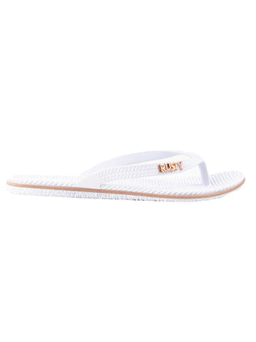 Flippin Thong - White / Rose Gld Glt