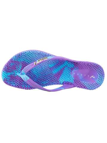 Splat Flippin Thong - Bright Pur / Blu Lgn