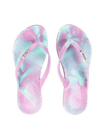 Splat Flippin Thong - Wshd Mint / Note Pnk