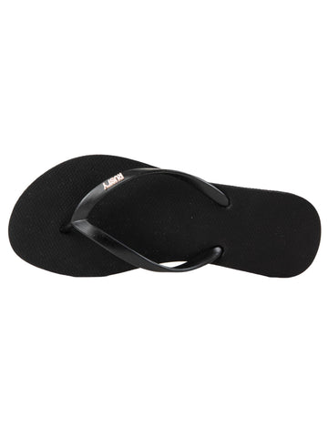 Zippin Thong - Black / Ballet Pink