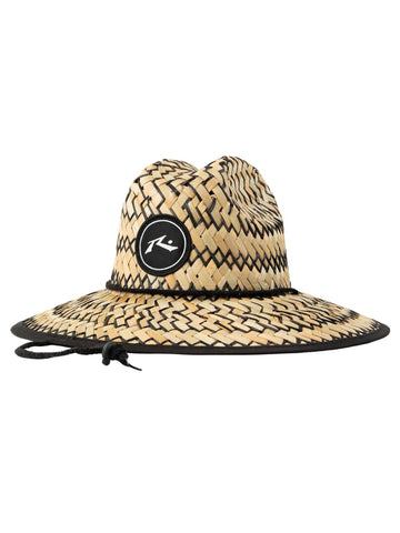 Boony Straw Weave Hat - Black 1