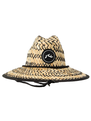 Boony Straw Weave Hat - Black 1
