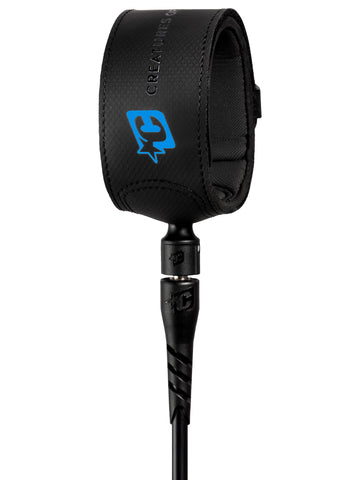 Creatures Of Leisure Superlite Pro 6 Leash - Black Cyan