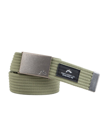 Ridgemont Belt - Clover / Black
