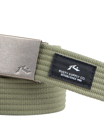 Ridgemont Belt - Clover / Black