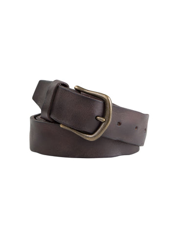 Knocks Leather Belt - Chocolate