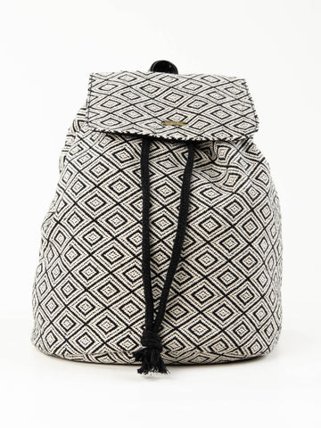 Imane Backpack - Black / White
