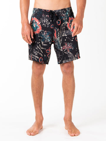 Just Surfing Spray Boardshort - Black