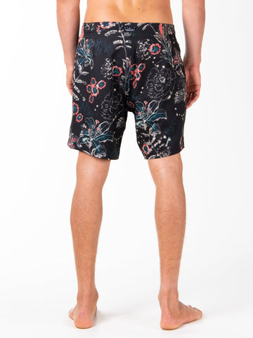 Just Surfing Spray Boardshort - Black