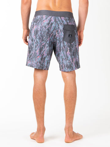 Urban Camouflage Boardshort - Black