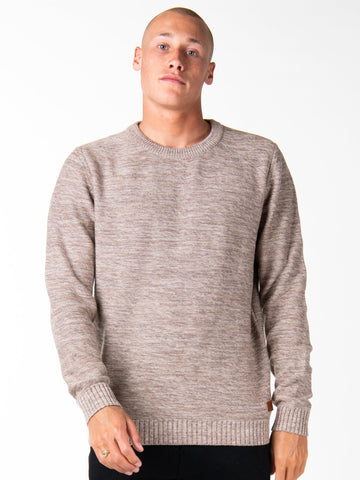 Skyliner Crew Neck Knit - Snow Marle
