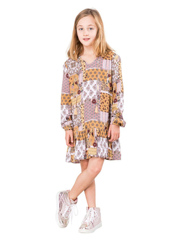 Loose Soul Dress Girls - Terra