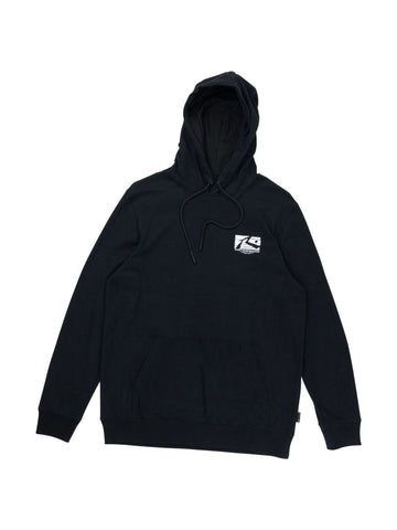 Oil Slick Hooded Fleece Boys - Black