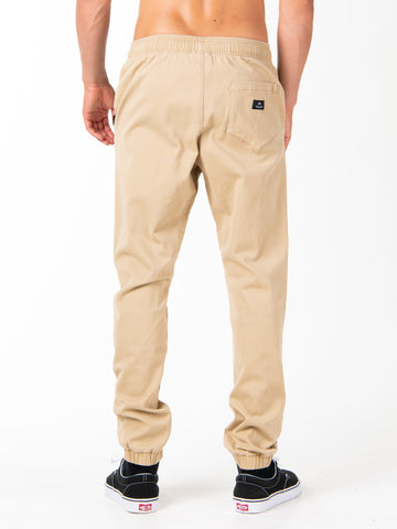 Hook Out Elastic Pant - Cornstalk
