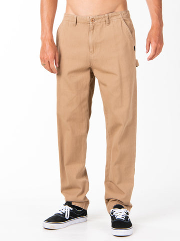 Charlie Worker Pant - Latte