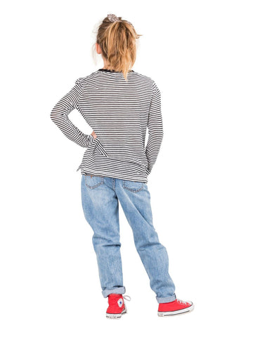 Kodette Long Sleeve Tee Girls - Black