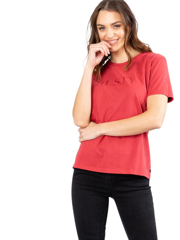 Elemental Short Sleeve Tee - Rio Red