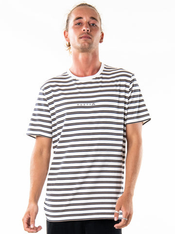 Glitch In Time Short Sleeve Tee - White