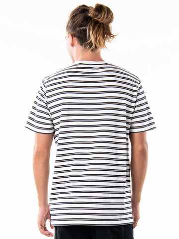 Glitch In Time Short Sleeve Tee - White
